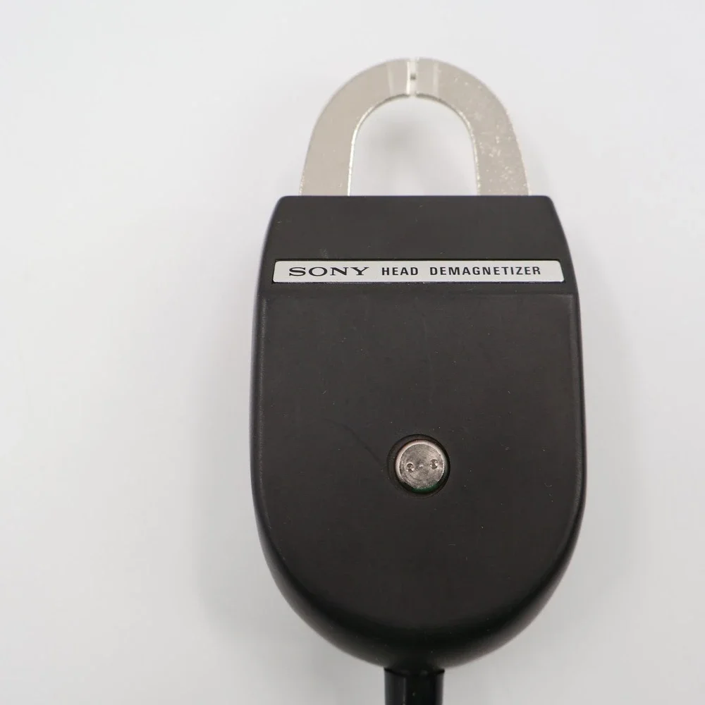 Sony HE-2 Head Demagnetizer Vintage Audio Accessory Black 110V Japan Boxed